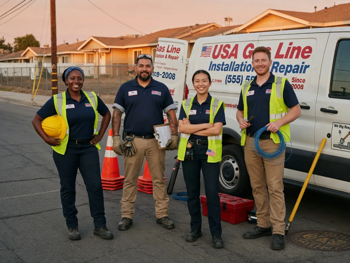 Gas Line Installation company in Strausstown, PA